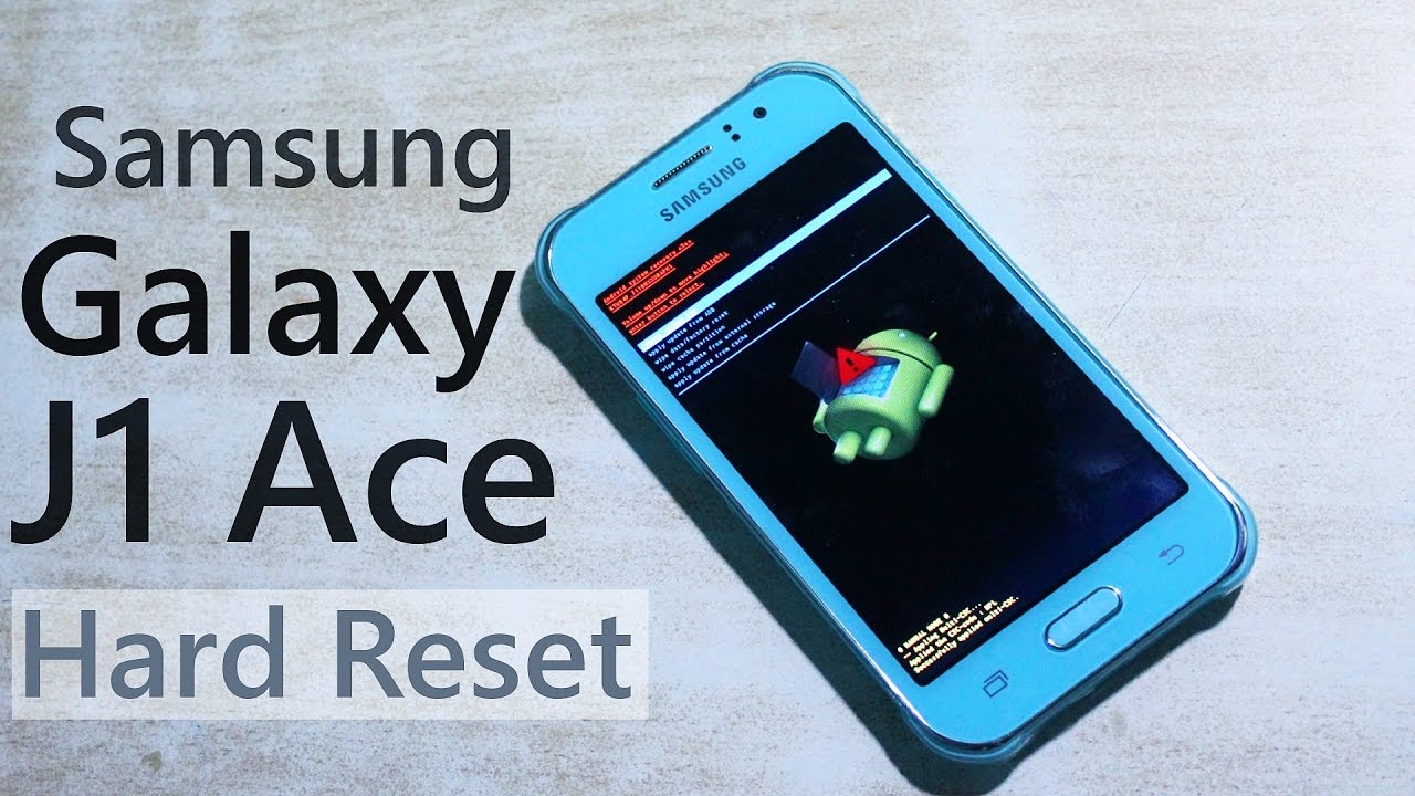 Samsung Galaxy J1 Ace Hard Reset Bypass Lockscreen Youtube