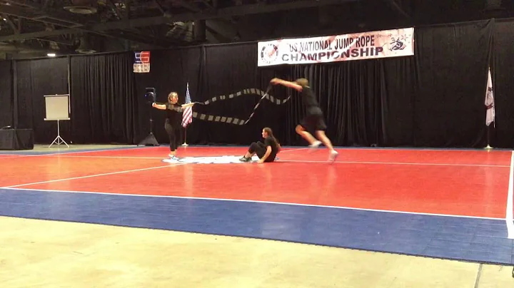 Trevor 3 Person Double Dutch Freestyle Routine 2014 Grand Nationals