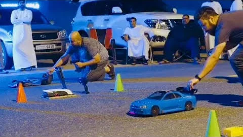 Crazy RC DRAG RACE 132ft  STREET ELIMINATORS