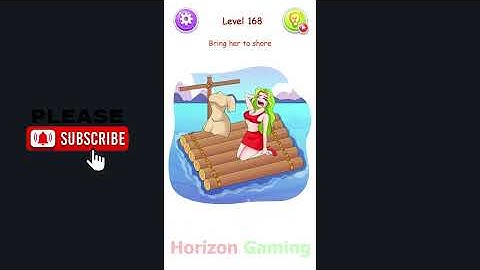 Brain Test: Nurse Story Puzzle LEVEL 168 Bring her to shore - Gameplay Walkthrough Android IOS