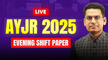 Are you JEE Ready (AYJR) | Evening Session | The Biggest Mock Test for JEE