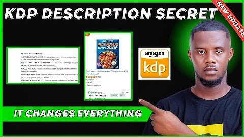 "How to Write the Perfect Amazon KDP Book Description That Sells | Step-by-Step Guide"