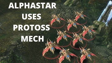 Alphastar plays protoss MECH
