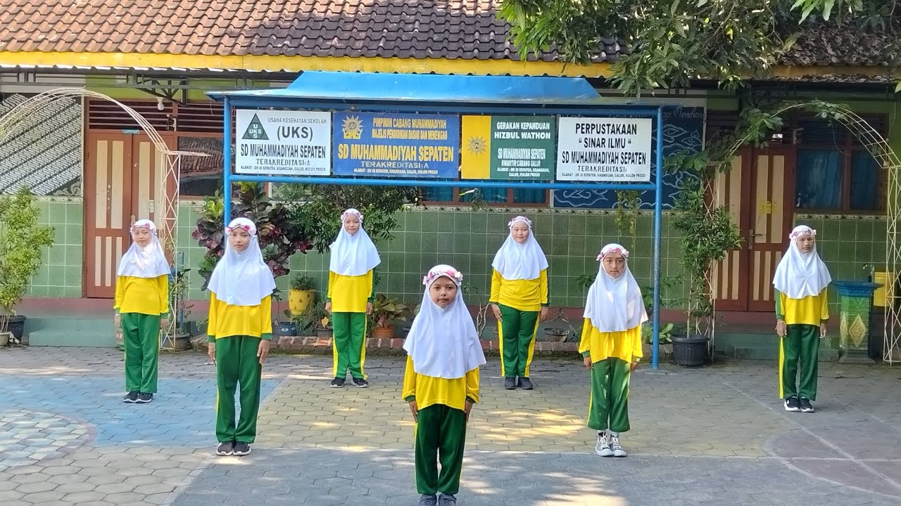 Senam Anak Indonesia Hebat | | SD Muhammadiyah Sepaten | | #OlyimpicADKP2025
