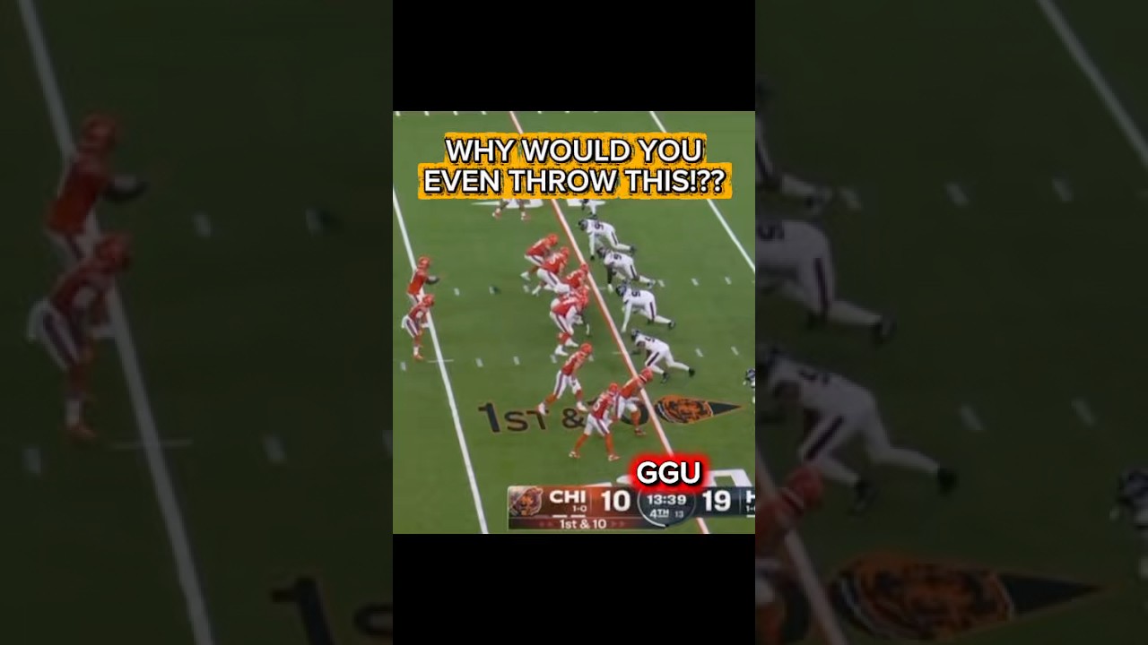 Why would you throw this pass?? #nfl #football #highlights
