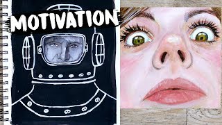 5 Tips on How to Find Art Motivation | Unprivated Storytime