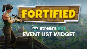 Fortified - Event List Designed for Fortnite Streamers