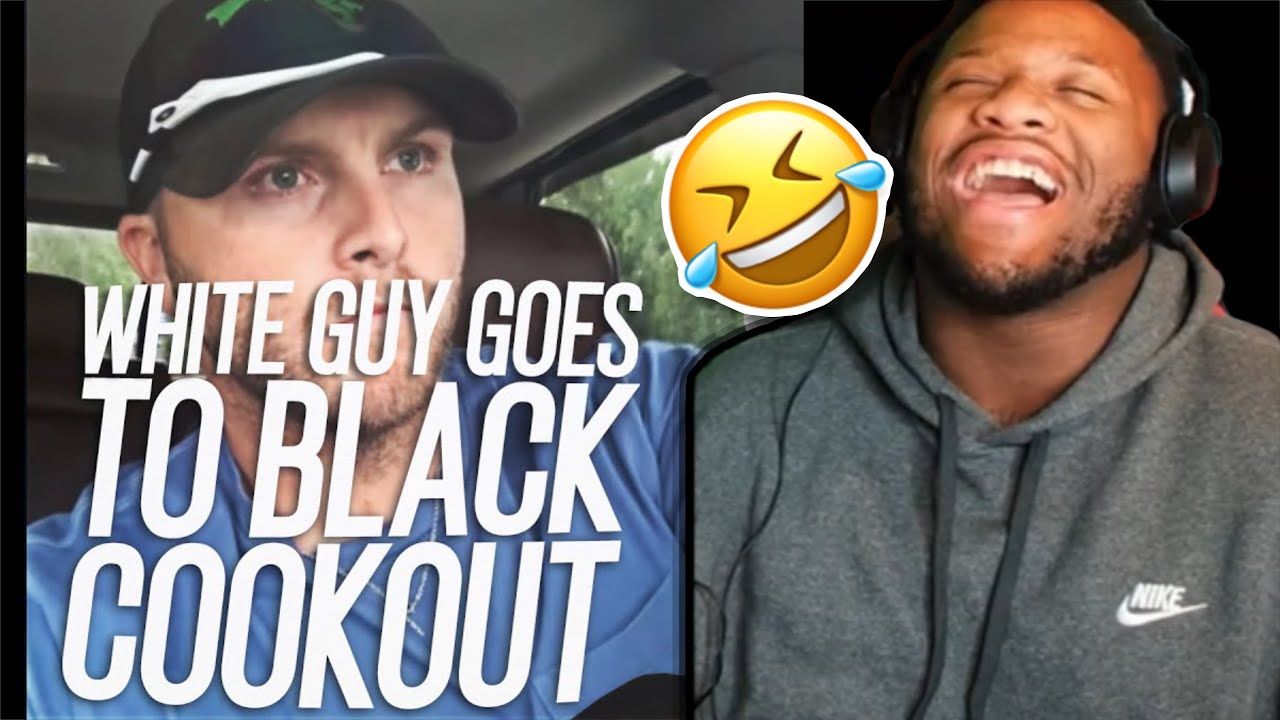 WHITE GUY GOES TO FIRST BLACK COOKOUT! (REACTION!)