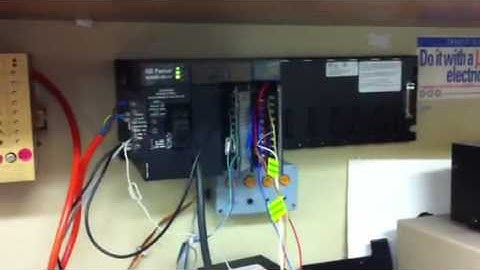 Stepper motor plc contolled