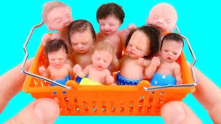 World's Smallest Miniature Silicone Baby Dolls