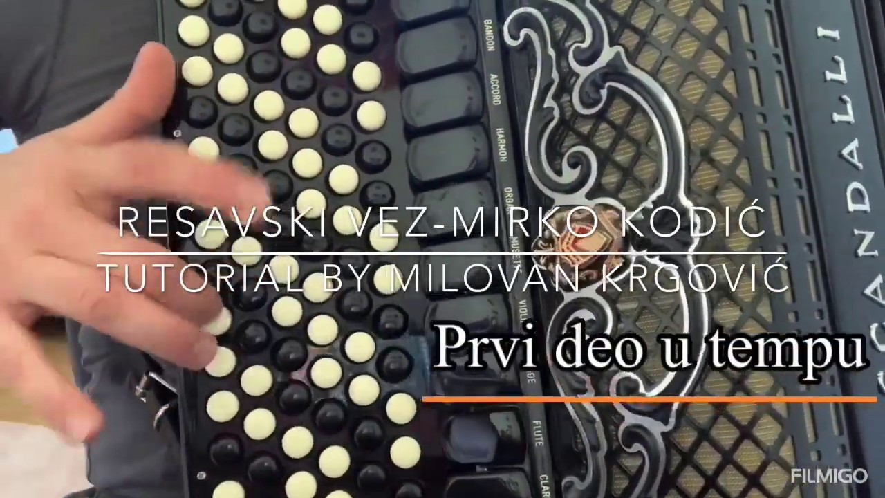 Resavski vez-Mirko Kodić(Tutorial) by Milovan Krgović