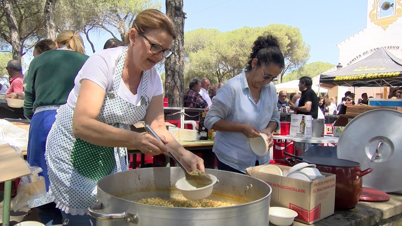 Cartaya Tv | Tradicional Habas con Chocos de la Hdad. de San Isidro Labrador de Cartaya