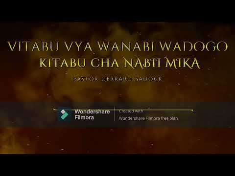 KITABU CHA NABII MIKA