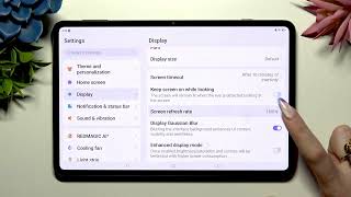 ZTE Nubia Red Magic Astra Tablet – How to Change Screen Refresh Rate