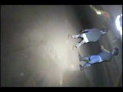 Sinks 2008 caving spelunking kids trip part 1