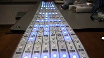 8 x SPI RGB LED Strip with Teensy
