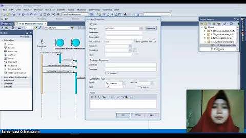 Membuat sequence diagram mentransfer uang dalam sistem ATM