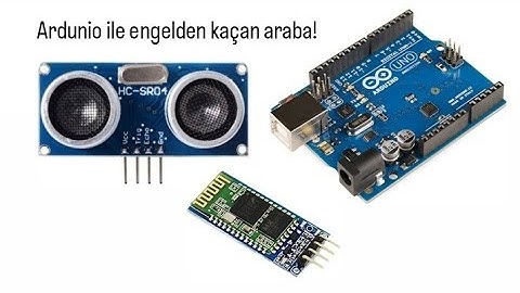 ARDUNİO | ENGELDEN KAÇAN ARABA KODLARI Detaylı Anlatım