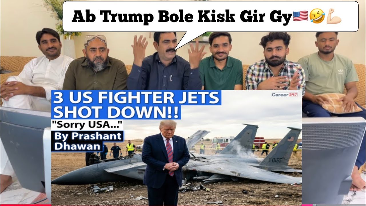 3 US F11IGHTER JETS DOWN IN W8R AGAINST IRAN | Who Att666cked US Air Force? | By Prashant Dhawan