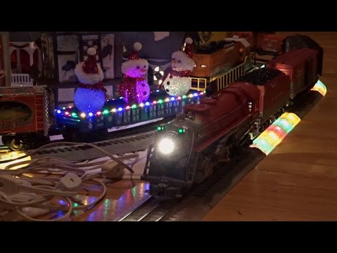 2025 Christmas O Gauge Model Train Layout