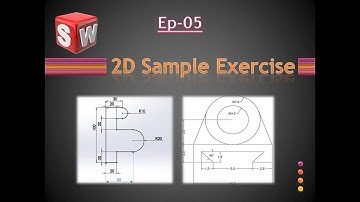 Solidworks Bangla Tutorial Series || EP-05 || 2D Sample Exercise on Solidworks || Peak Point ||