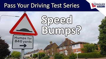 How to deal with speed bumps smoothly - traffic calming measures