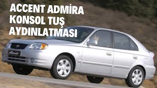 HYUNDAİ ACCENT ADMİRE KONSOL AMPUL DEĞİŞİMİ NASIL YAPILIR? #hyundai #accent #konsol #ampul #değişimi