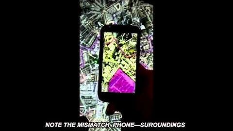 The Use of Surrounding Visual Context in Handheld AR: Device vs. User Perspective Rendering