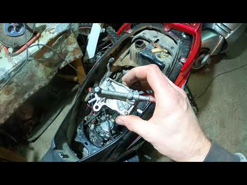 Китайский скутер 150тка. Троит #скутер
