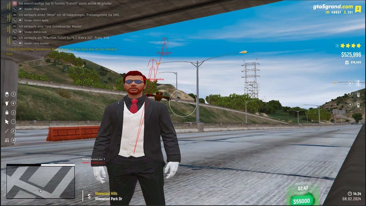 Grand DE02 Admin leaks und Cheating RP