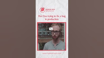 POV: You Trying To Fix A Bug In Production.😜😎 #explorepage
