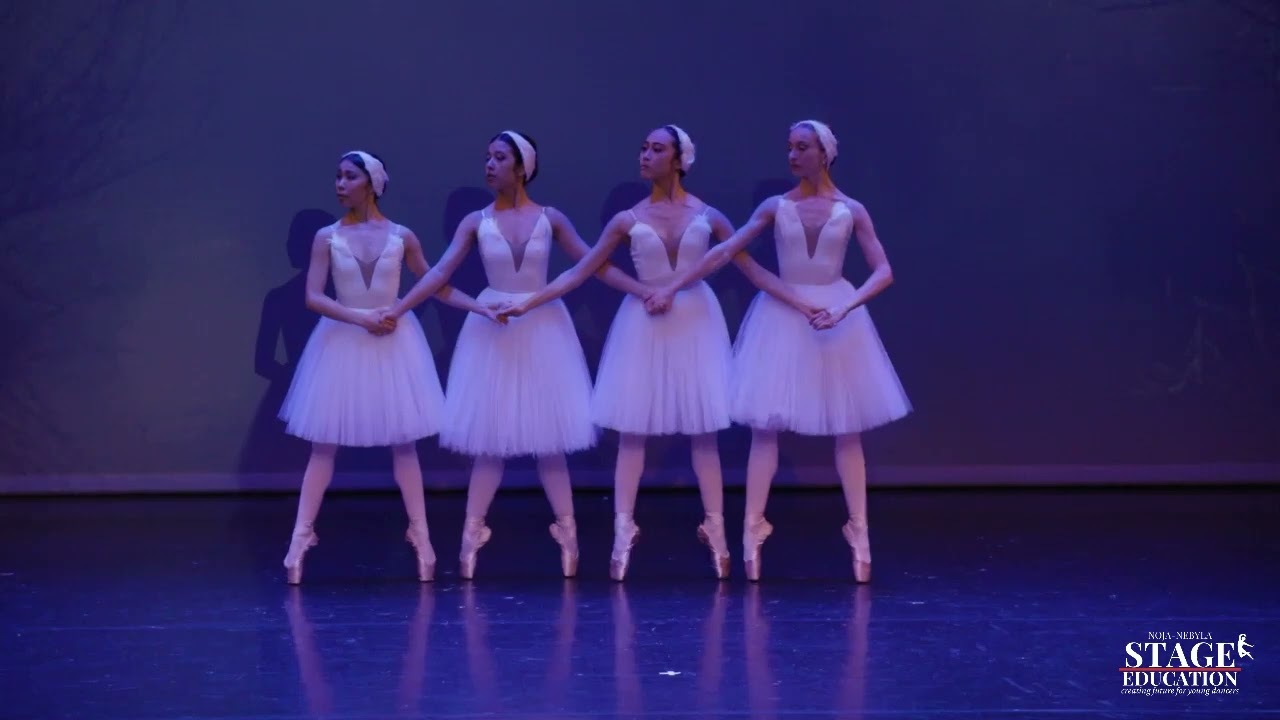 Four Little Swans, Swan Lake, Noja-Nebyla STAGE Education, MuTH Theatre, Vienna, 26th June, 2021