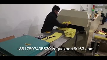 high speed filter paper pleating machine