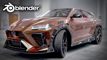 Lamborghini Urus Thor - Blender 3d Car Render