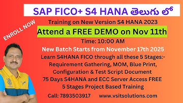 SAP FICO S4 HANA Course That Will CHANGE Your Career