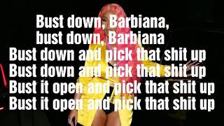 Nicki Minaj - Bust down Barbiana (Lyrics) #NickiMinaj #BustdownBarbiana