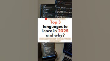 Top 3 Programming languages to learn in 2025 and why? #top3 #programminglanguage #2025