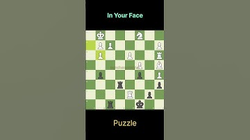 In Your Face #chess #chesstricks #chessgame #chesscom #chesspuzzle #chesstactics #chessopenings