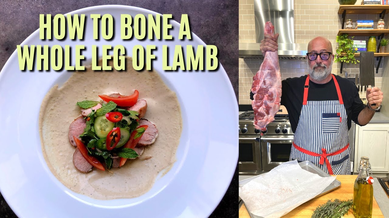 How To Debone a Whole Leg of Lamb + Recipe YouTube