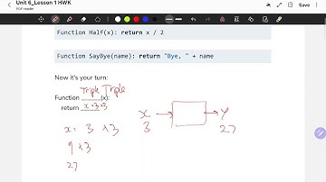 Unit 6: Lesson 1 Homework [ANSWERS]