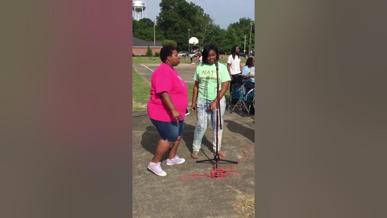 Jeff Hanger Sings in Itta Bena, MS at Block Party Praise in the Park with Victorious Faith