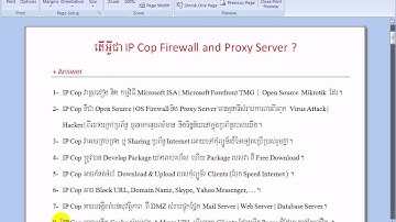 IP Cop Tutorial: Introductions IP Cop Firewall and Proxy Server