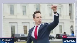 NCN - Josh Hawley vs  Monty Python 'Run Away' Mashup