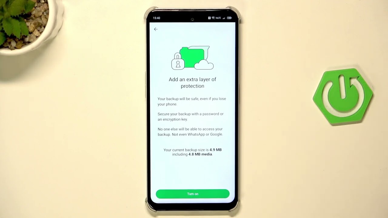 NUBIA Neo 3 5G – كيفية عمل نسخة احتياطية من WhatsApp