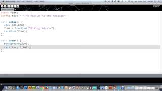 font display