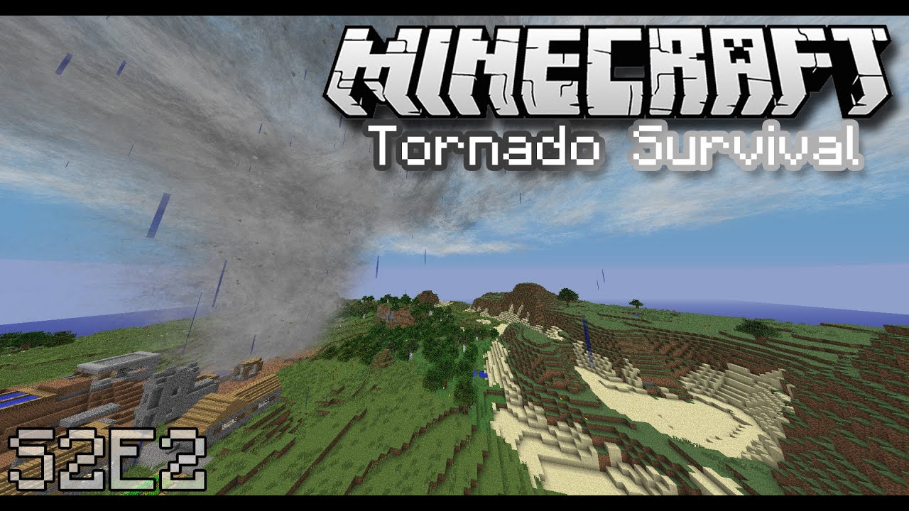 Minecraft Tornado Survival ~S2E2 (Shaddap sheep!)