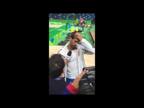 Djokovic Interview during