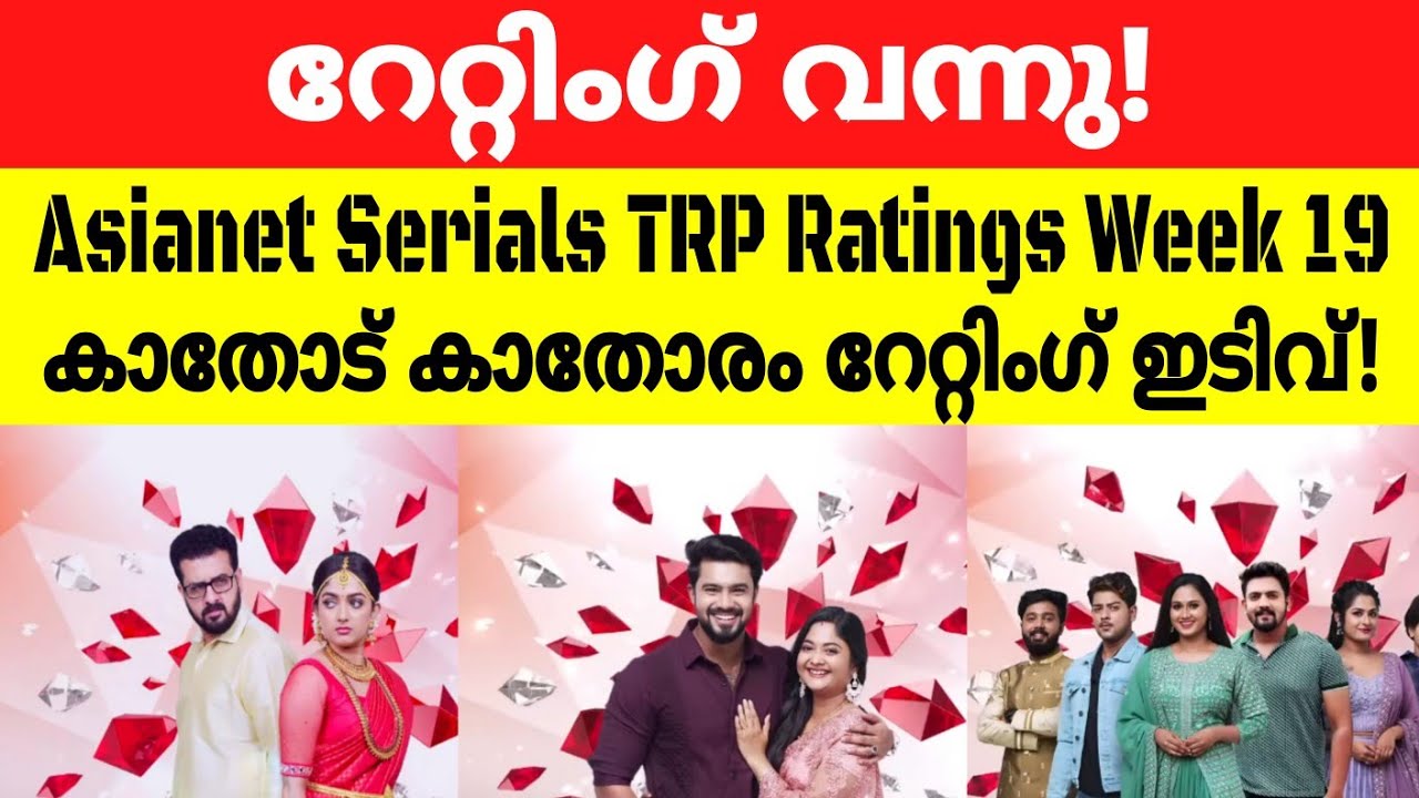 Asianet Serials Ratings |Asianet Serials TRP Ratings Week 19 |Media ...