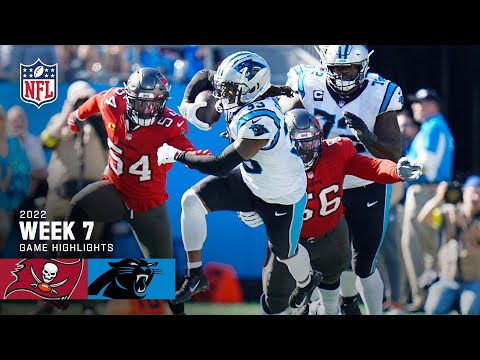 Tampa Bay Buccaneers vs. Carolina Panthers | 2022 Week 7 Game Highlights