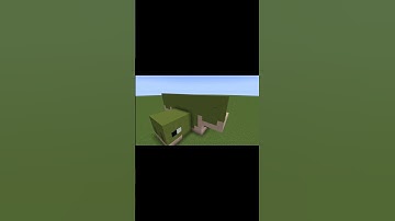 Cute Turtle in Minecraft! #cute  #minecraft  #minectraftbuilding